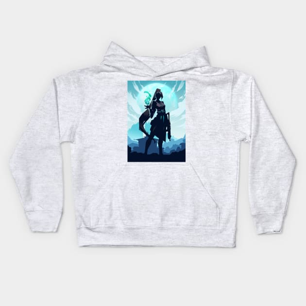 Heal x Haven Kids Hoodie by Naui Kev Art